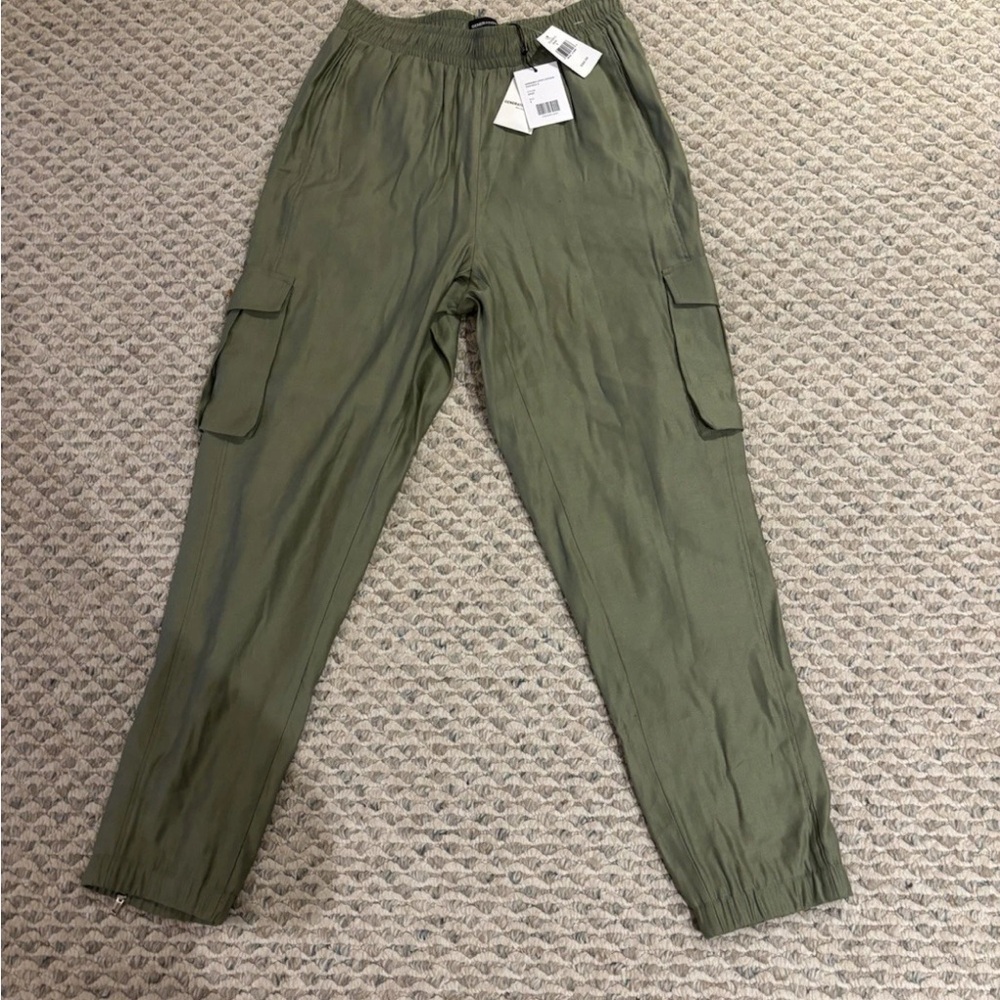 NWT Generation Love Linen Cargo Jogger Pants